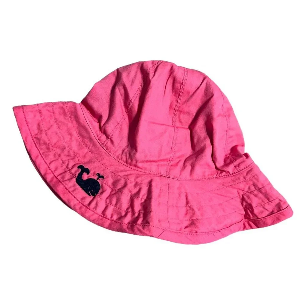 Pottery Barn Kids PBK 6-12m Reversible Whale Swim Hat Sunhat